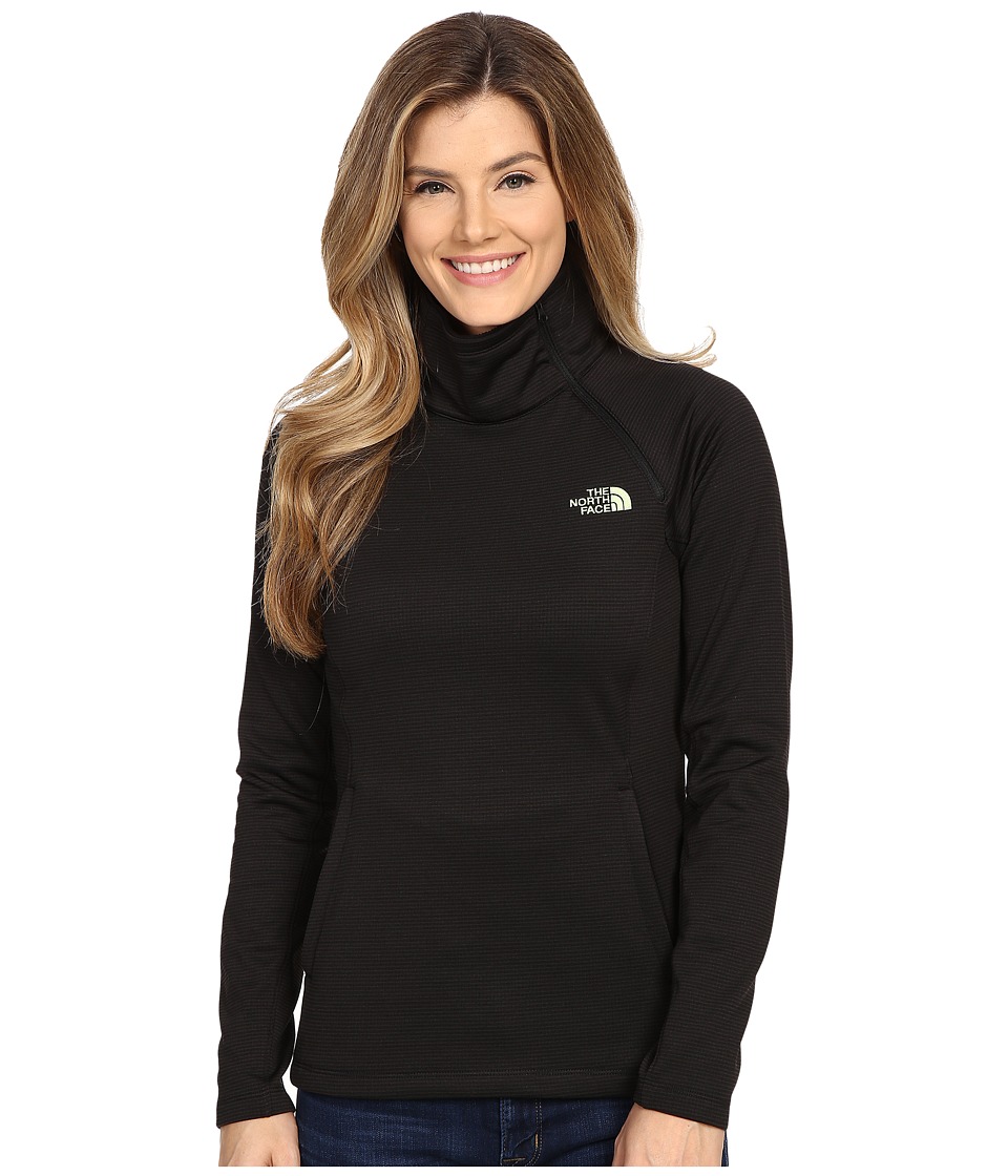 The North Face Arcata 1/4 Zip (TNF Black Stria) Women