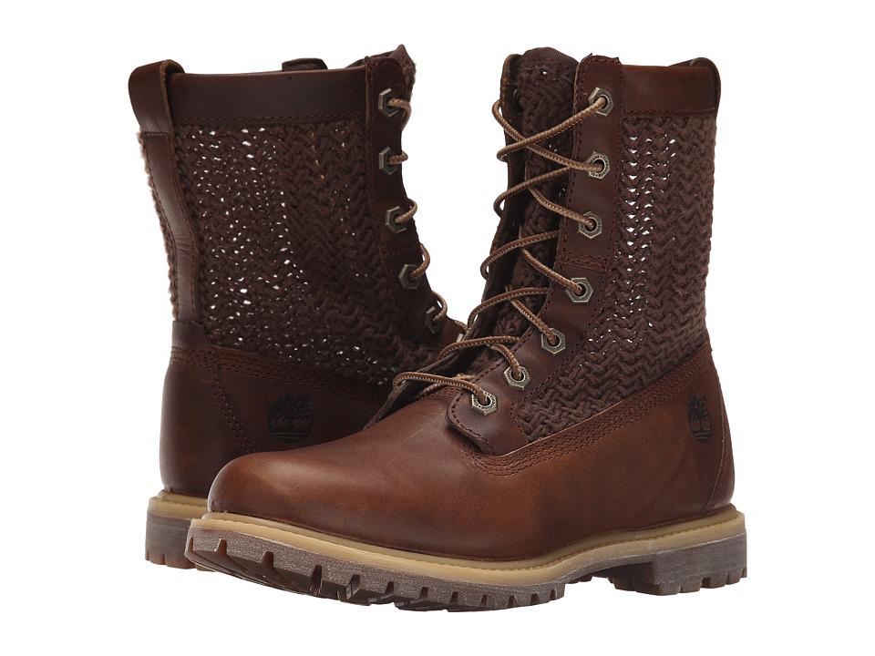 Timberland Timberland Authentics Open Weave 6 Boot (Medium Brown with Brown Weave) Women