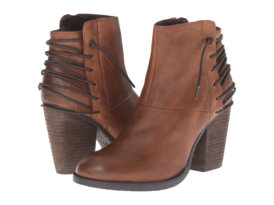 Steve Madden - Raglin (Cognac Leather) Women