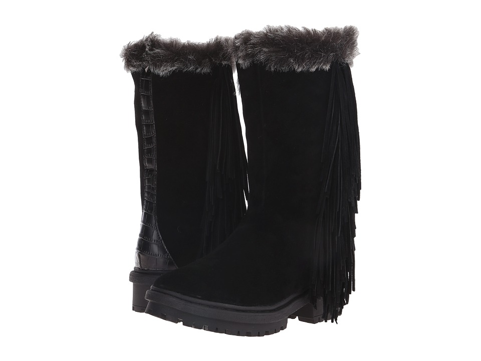 Sam Edelman Tilden (Black Oily Velour Suede) Women