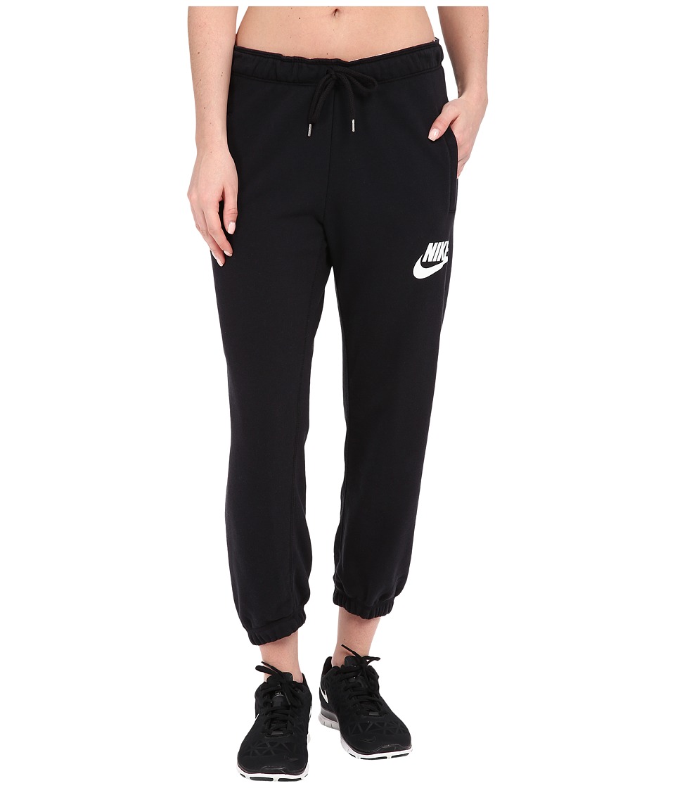 Nike Rally Capris (Black/Black/White) Women