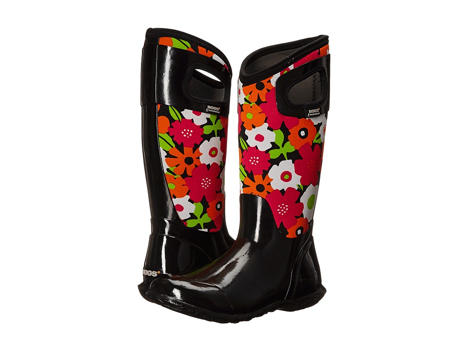 Bogs North Hampton Spring Flowers (Black Multi) Women