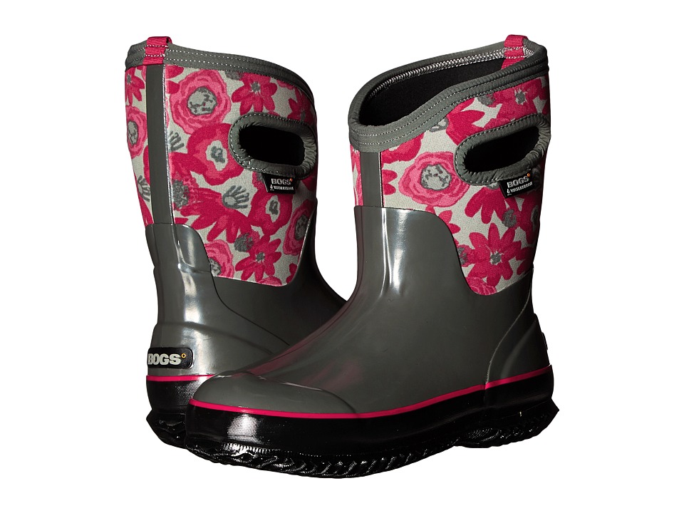 Bogs Classic Watercolor Mid (Gray Multi) Women