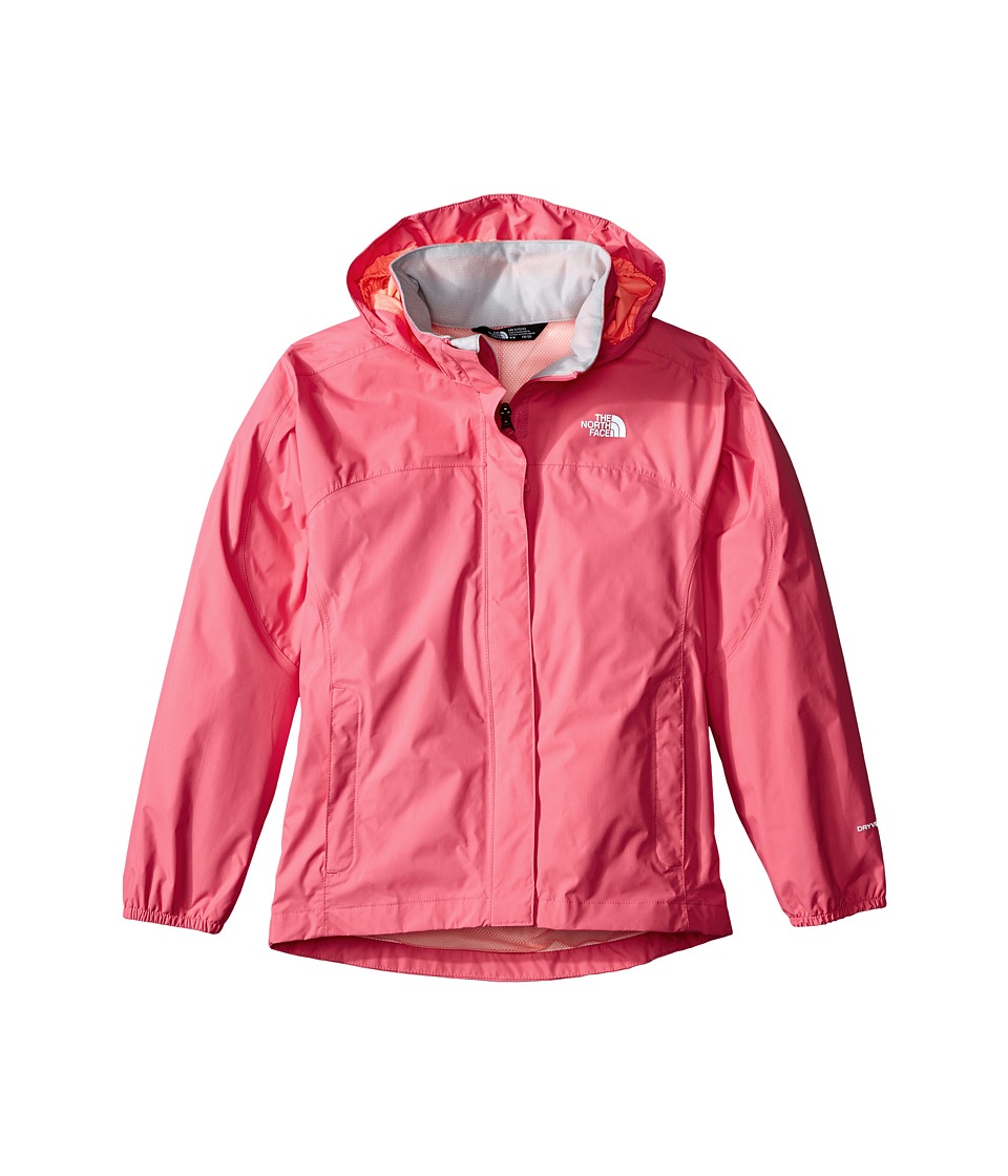 The North Face Kids Resolve Reflective Jacket (Little Kids/Big Kids) (Cha Cha Pink) Girl