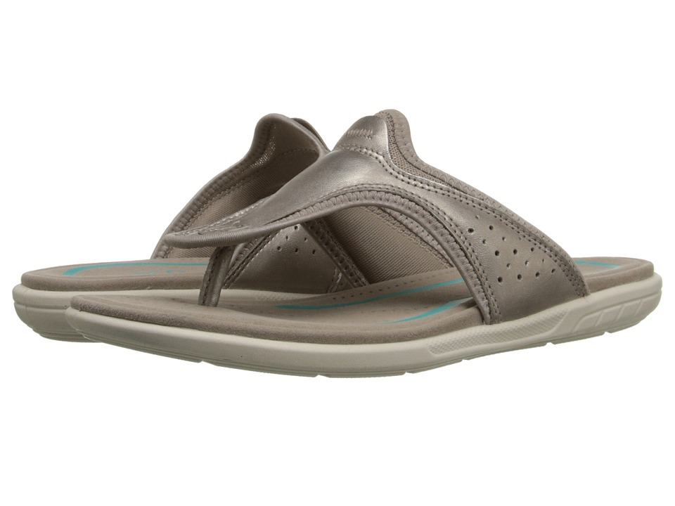 ECCO Bluma Thong (Moon Rock) Women