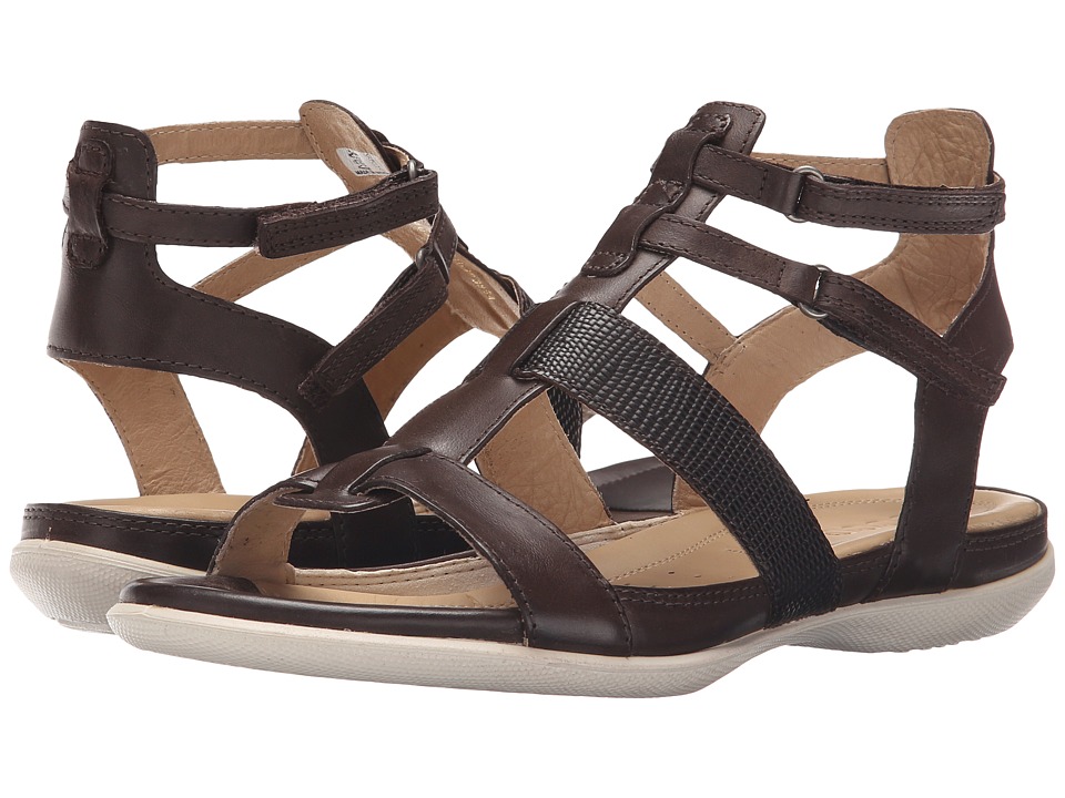 ECCO Flash Ankle Sandal (Coffee/Coffee) Women