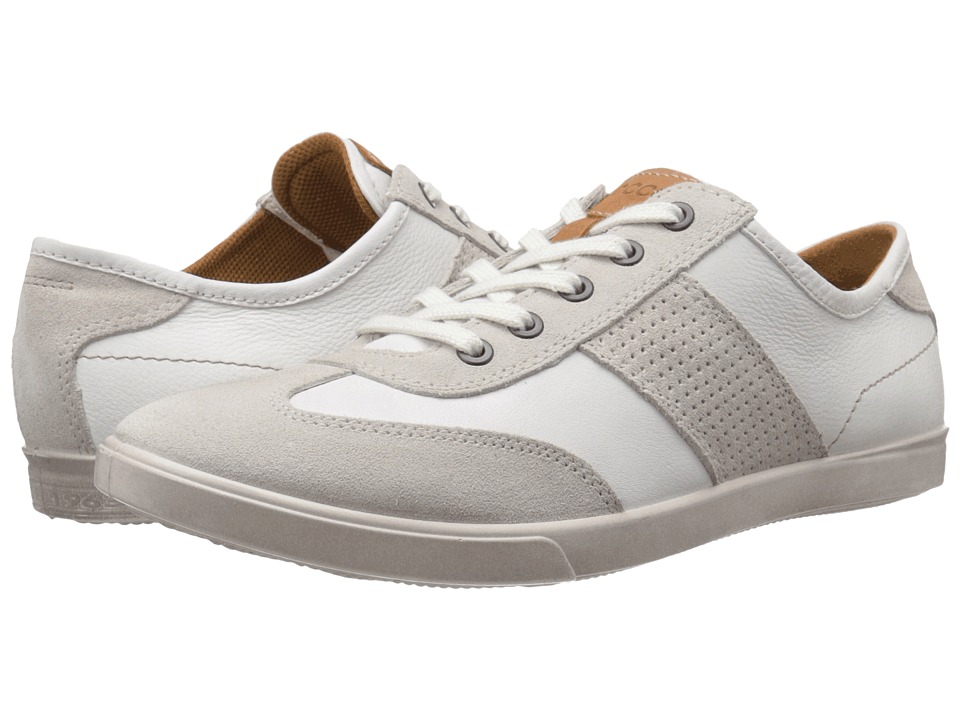 ECCO Collin Retro Sneaker (Gravel/White) Men