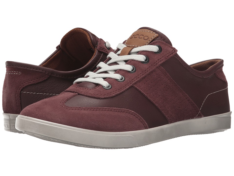 ECCO Collin Retro Sneaker (Port/Port) Men