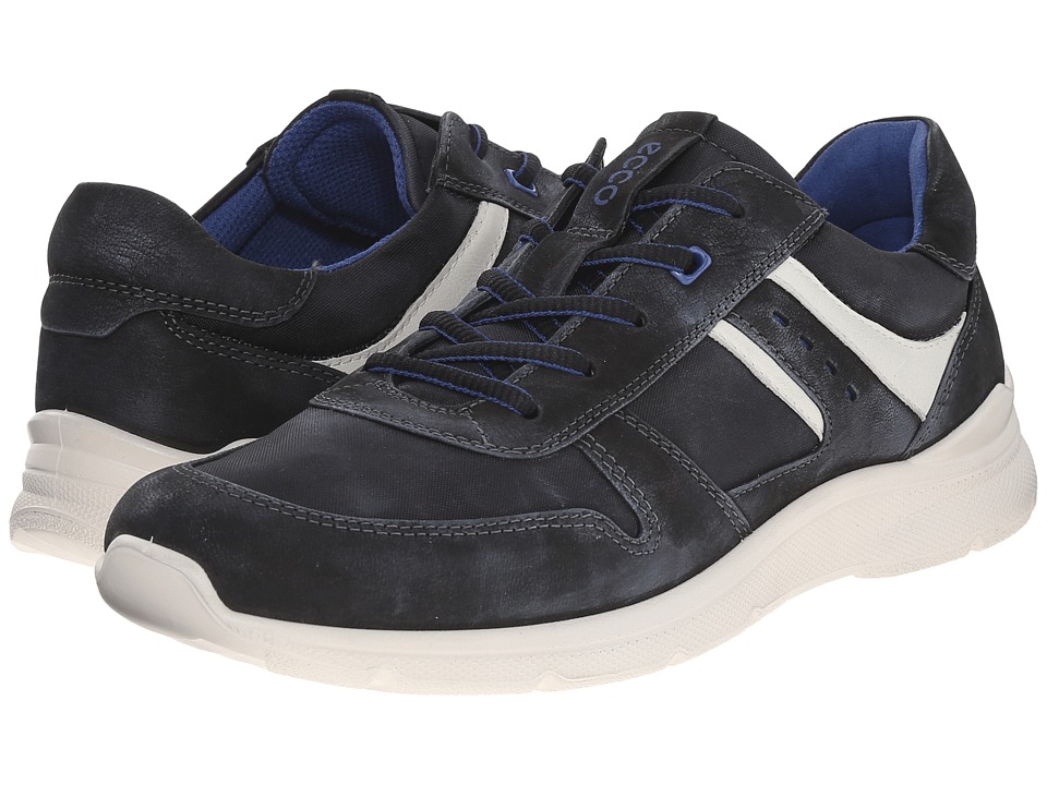 ECCO - Irondale Retro Sneaker (Black/Black) Men