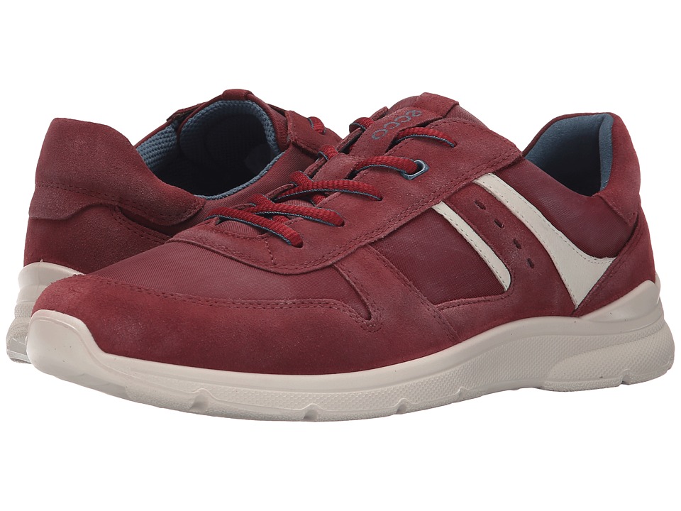 ECCO Irondale Retro Sneaker (Port/Black) Men