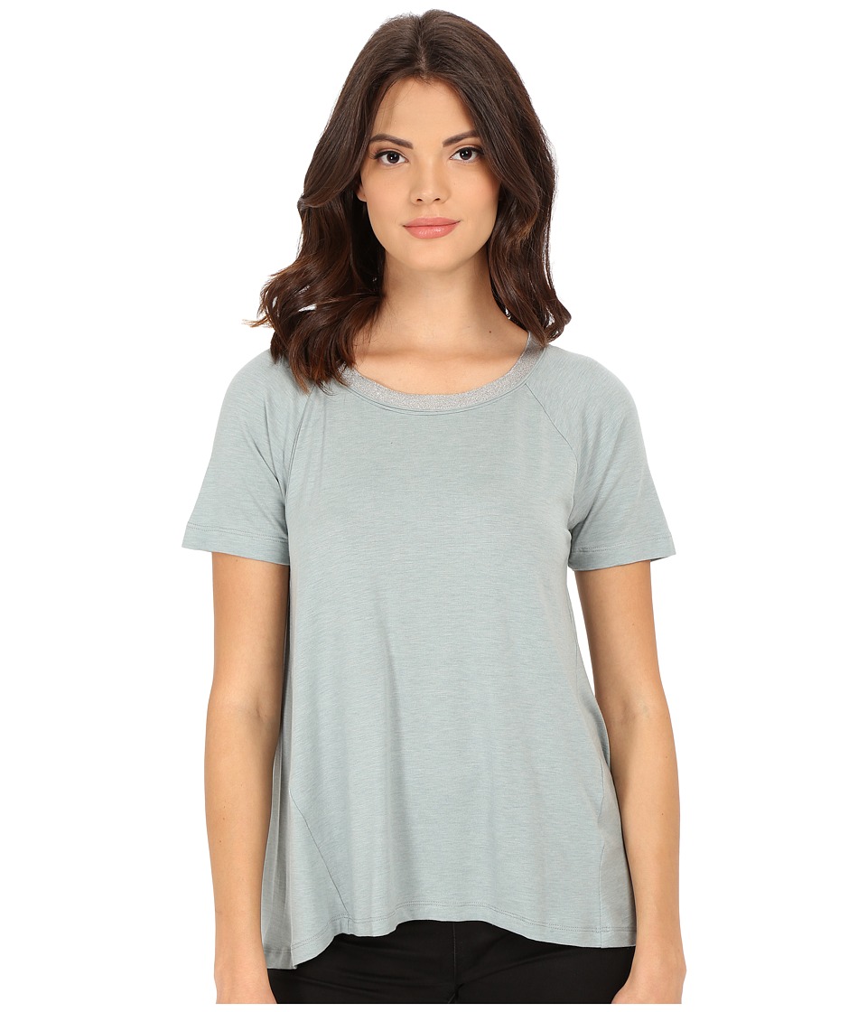 Splendid Tencel Jersey Tee (Green Lily) Women