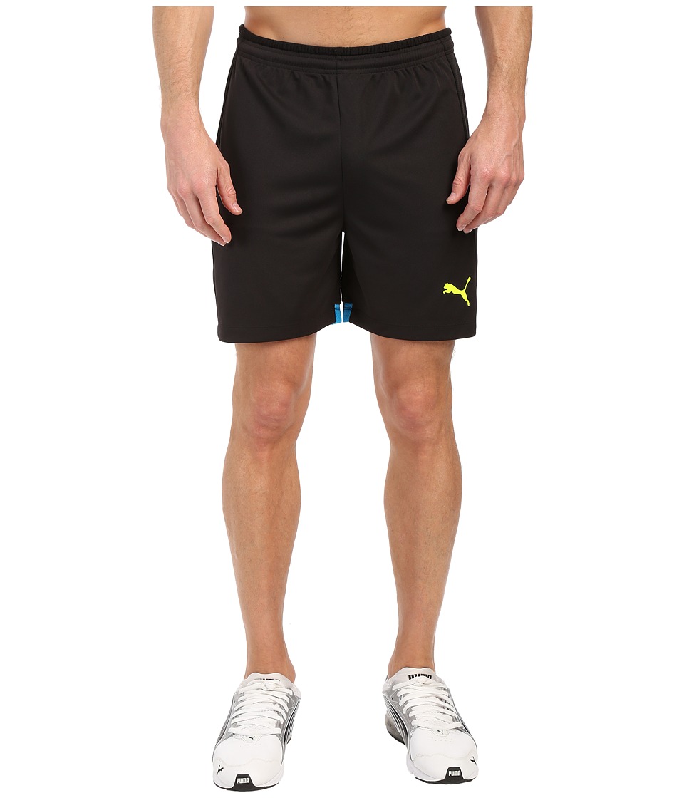 PUMA IT Evotrg Shorts (Black/Atomic Blue) Men