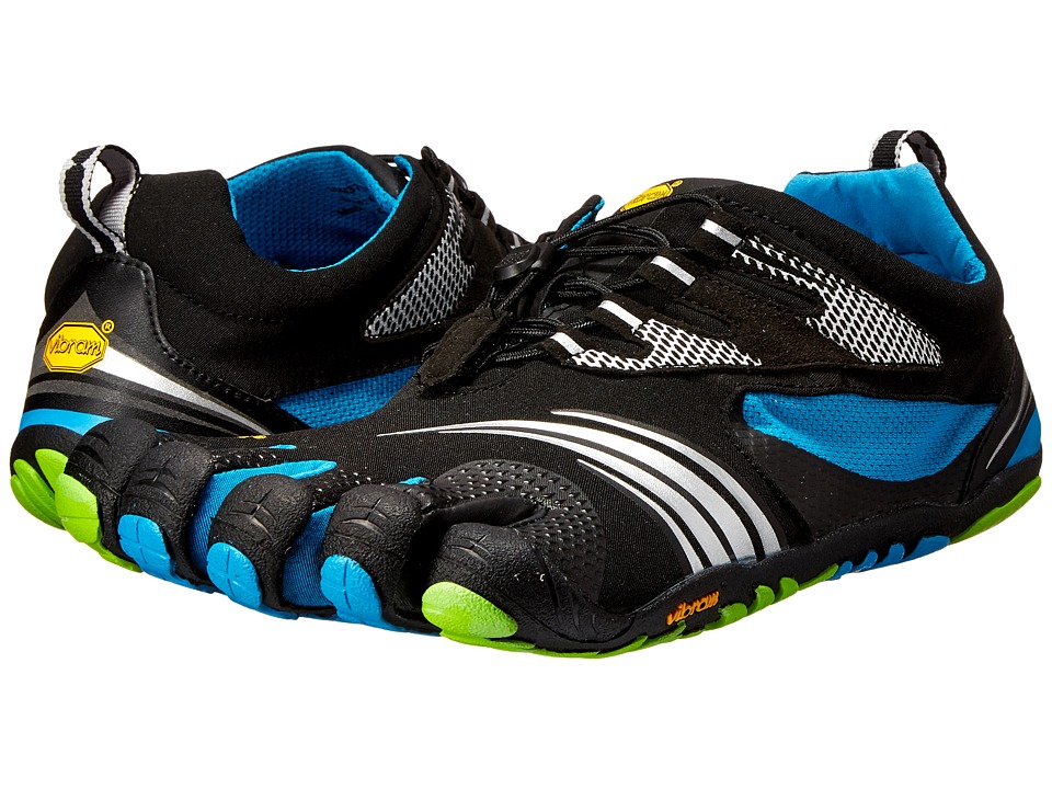 UPC 847100057868 product image for Vibram FiveFingers - KMD Sport LS (Black/Blue/Green) Men's Shoes | upcitemdb.com