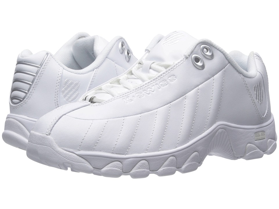 K-Swiss ST329 CMF (White/Silver Leather) Women