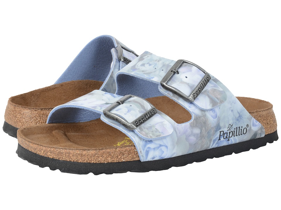 birkenstock arizona dress blue