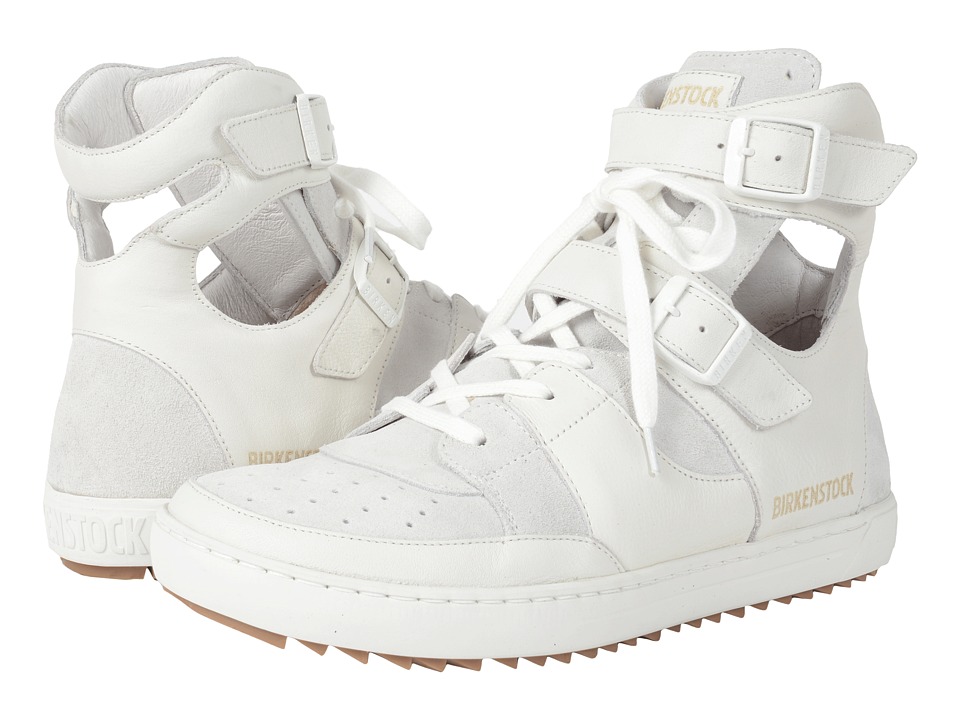 Birkenstock Thessaloniki (White Leather Suede) Women
