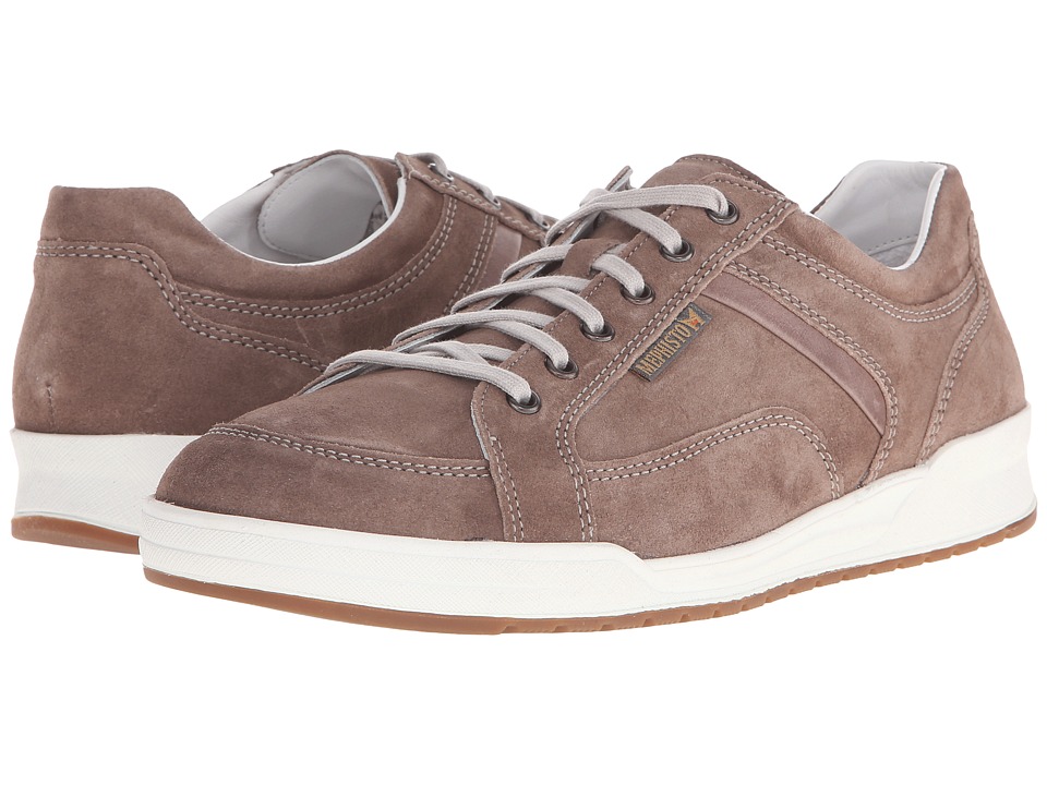 Mephisto Rodrigo (Warm Grey Suede/Dark Taupe Steve) Men