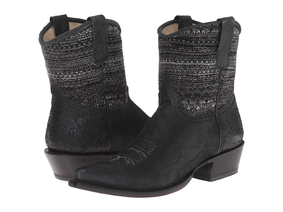 Roper - Avril Shorty (Black) Cowboy Boots