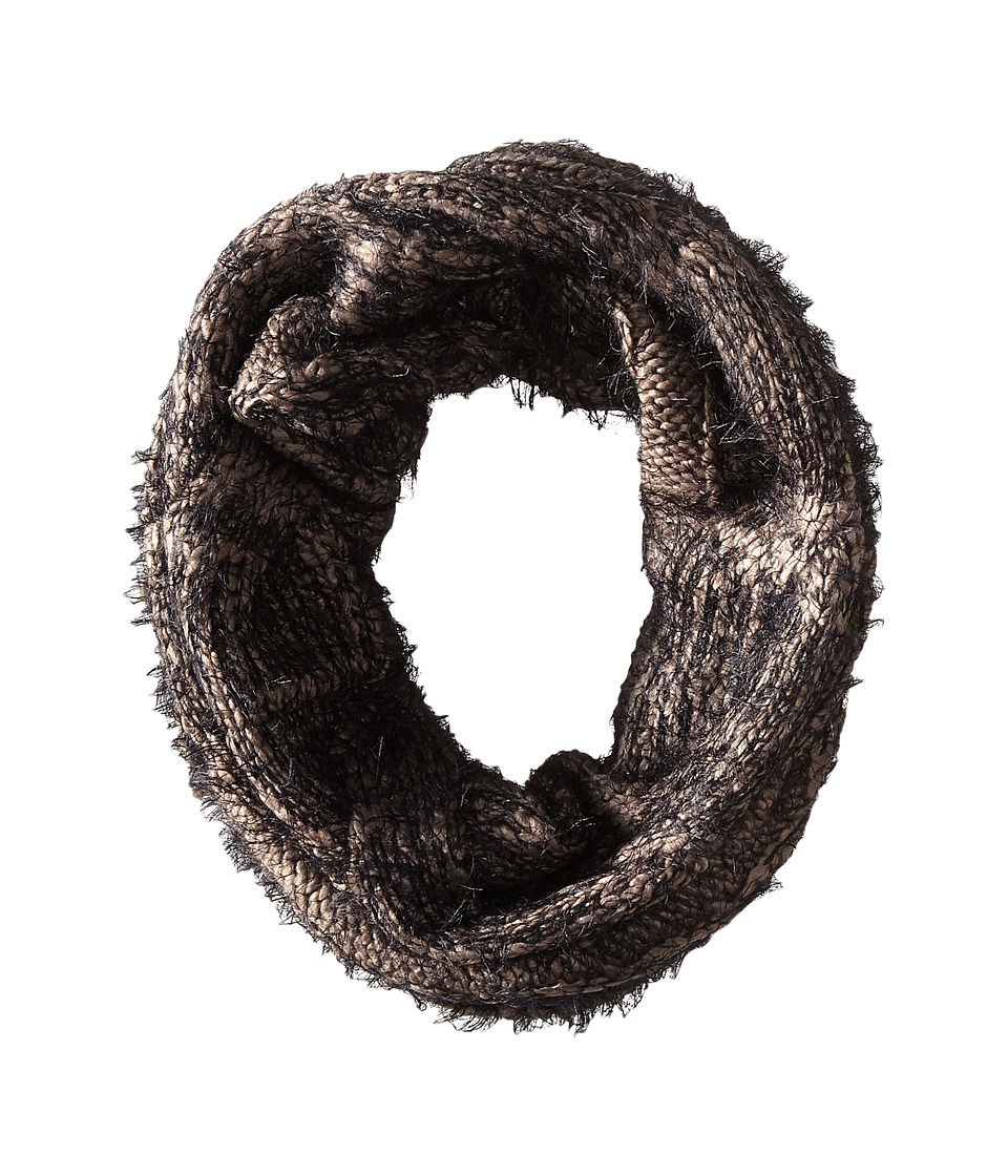Steve Madden - Cozy Cables Infinity (Taupe) Scarves