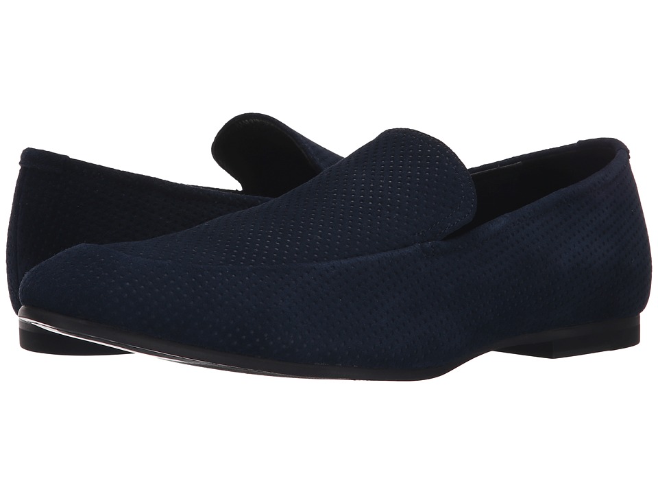 Calvin Klein Nicco (Dark Navy Embossed Suede) Men