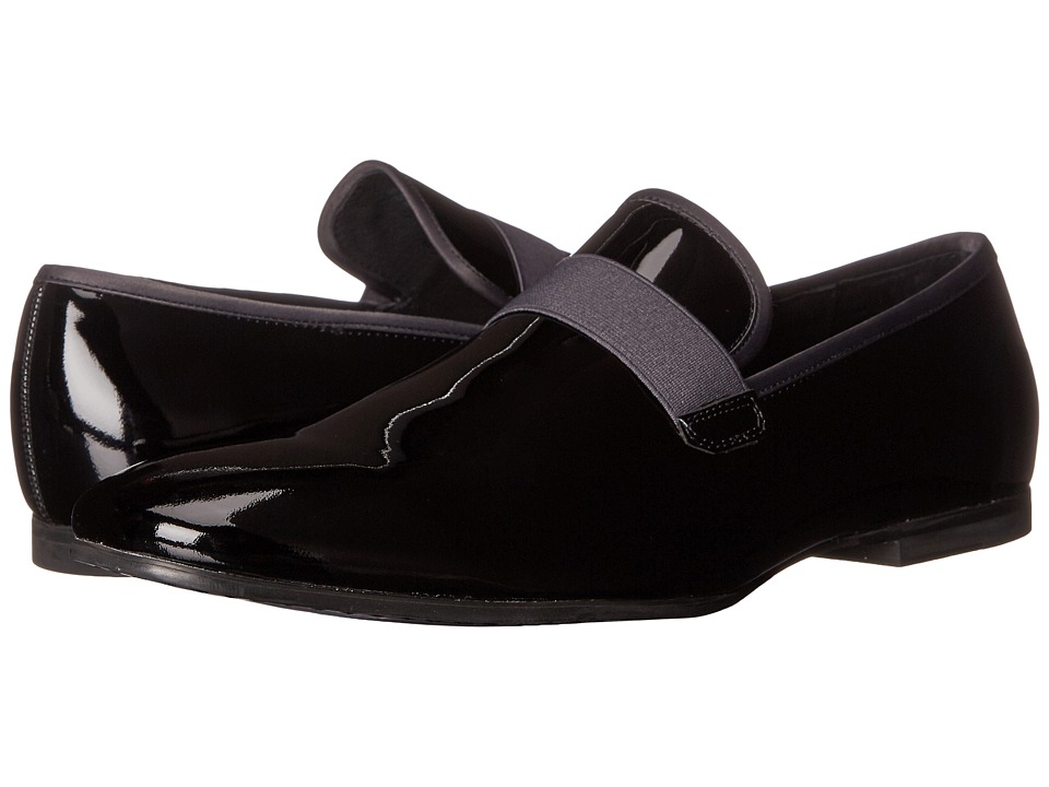 Calvin Klein Nemo (Black/Dark Grey Patent Leather/Satin) Men