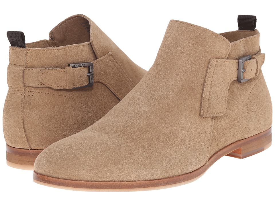 Calvin Klein - Faulkner (Sand Oily Suede) Men