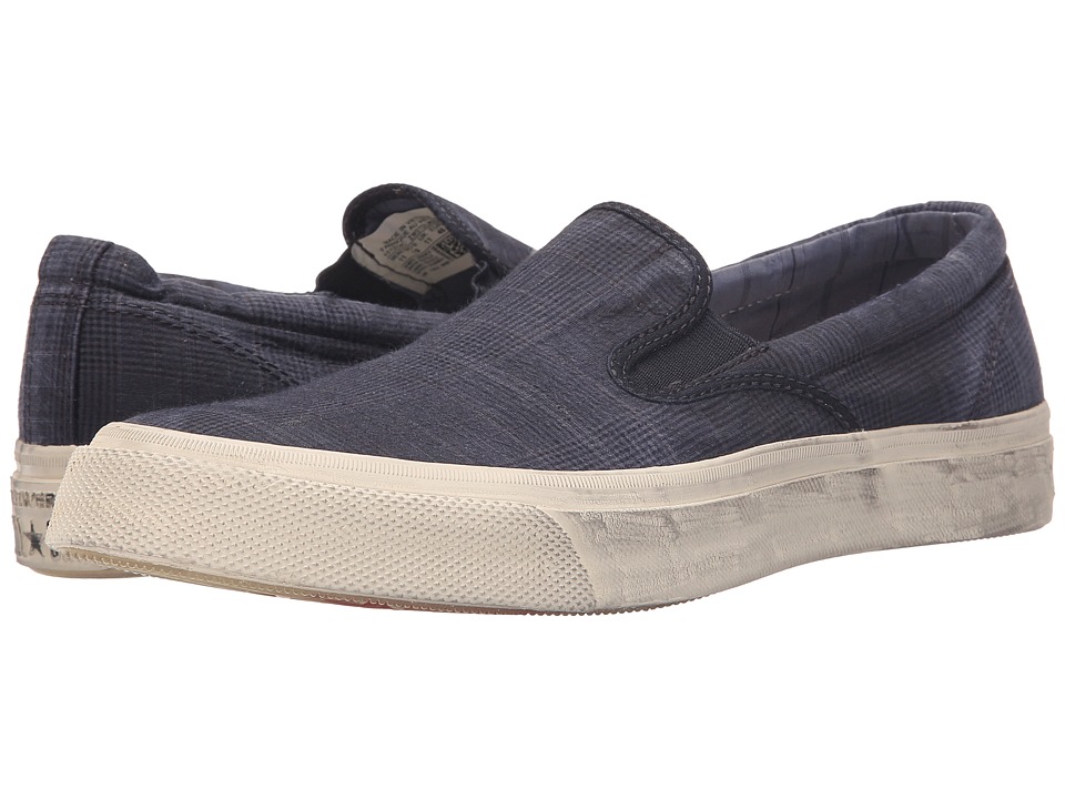 Converse by John Varvatos Deck Star Vintage Slip (Dark Navy/Turtledove/Black) Slip on Shoes