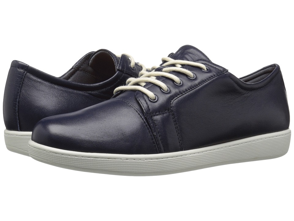 Trotters Arizona (Navy Full Grain Nappa Soft Leather) Women