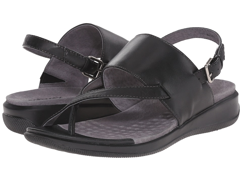 SoftWalk Teller (Black Soft Nappa Leather) Women