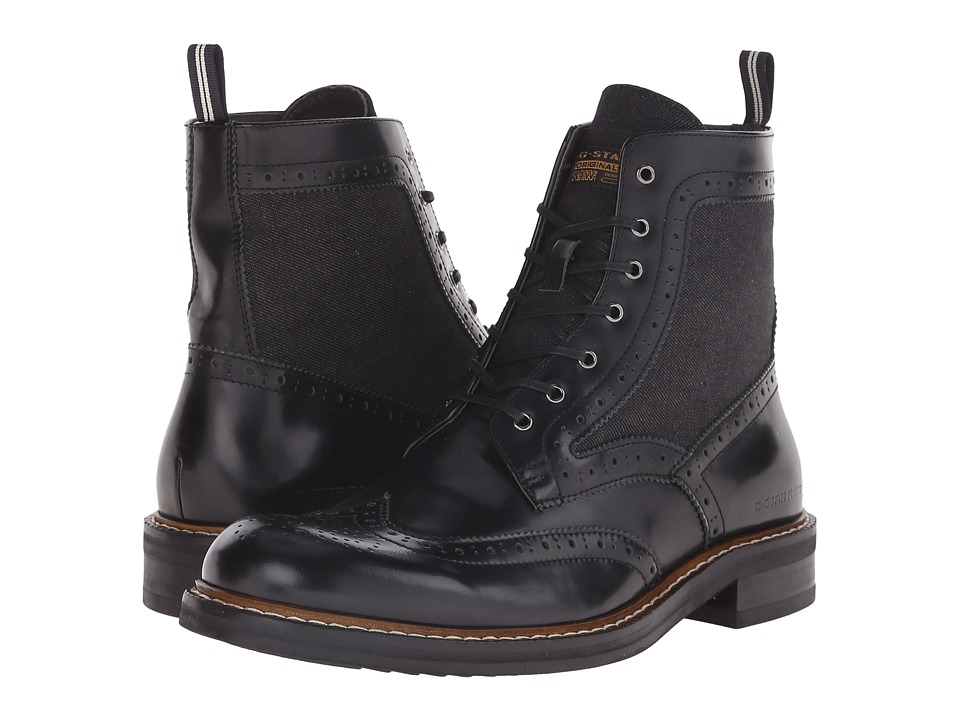 G-Star - Trent Boot Mix (Black/Denim) Men