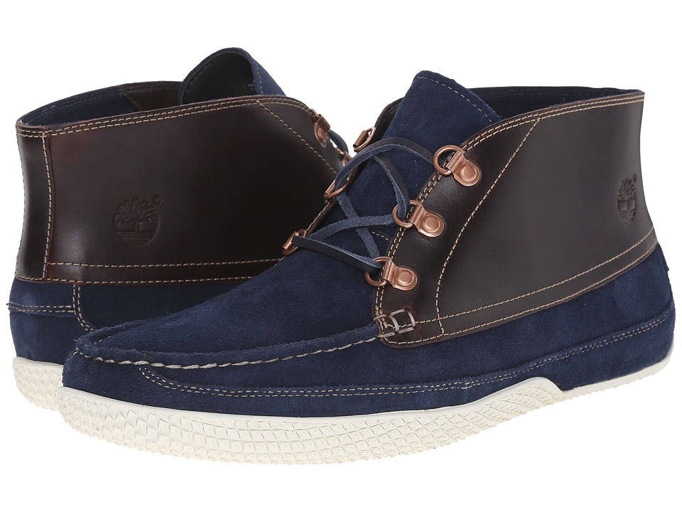 Timberland Camp 73 Chukka (Navy Nubuck/Brown Full-Grain) Men