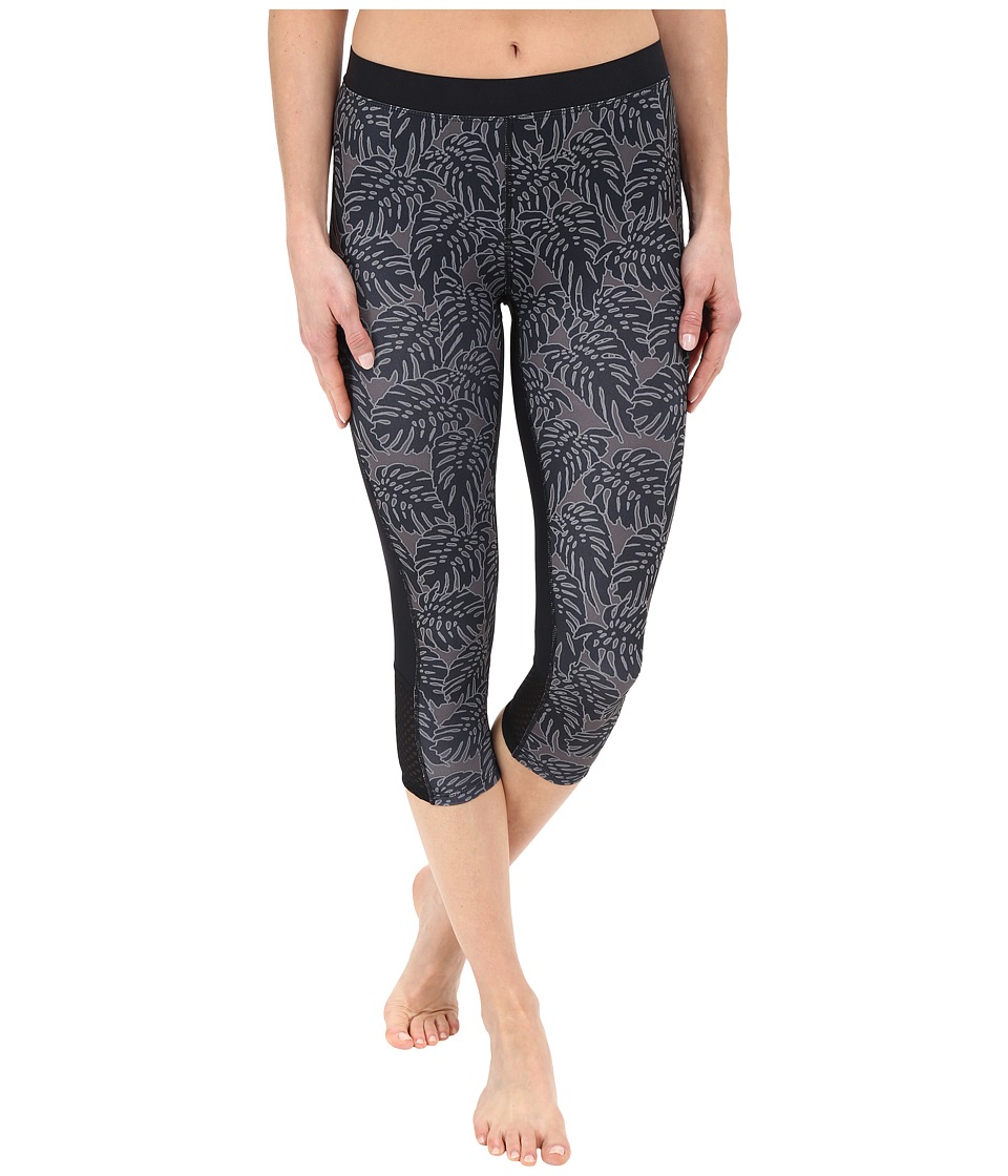 Merrell Mistique Capri Tights (Black Print) Women