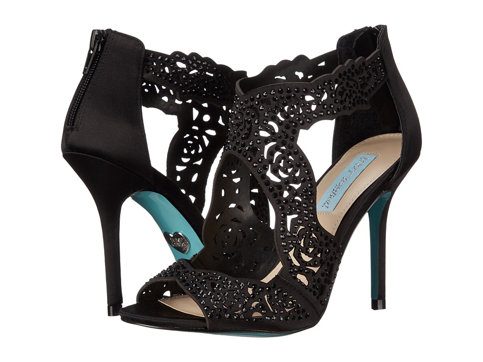 betsey johnson black heels