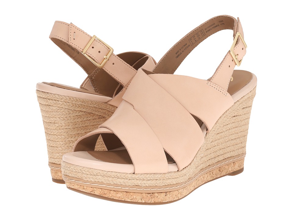 Clarks Amelia Dally (Nude Leather) Women