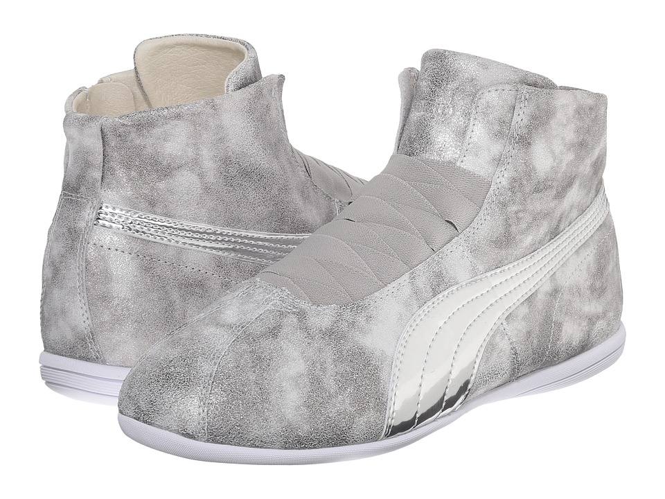 PUMA Eskiva Mid Metallic (Silver) Women