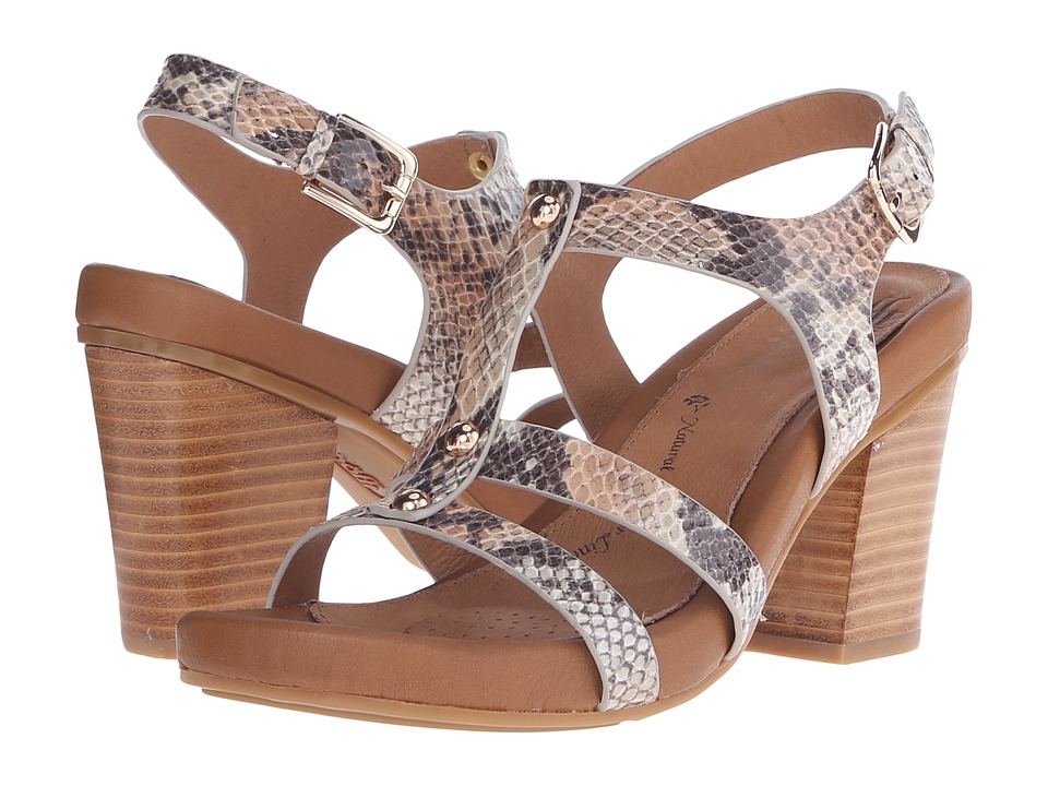 Sofft Deidra (Tan Snake Print) High Heels