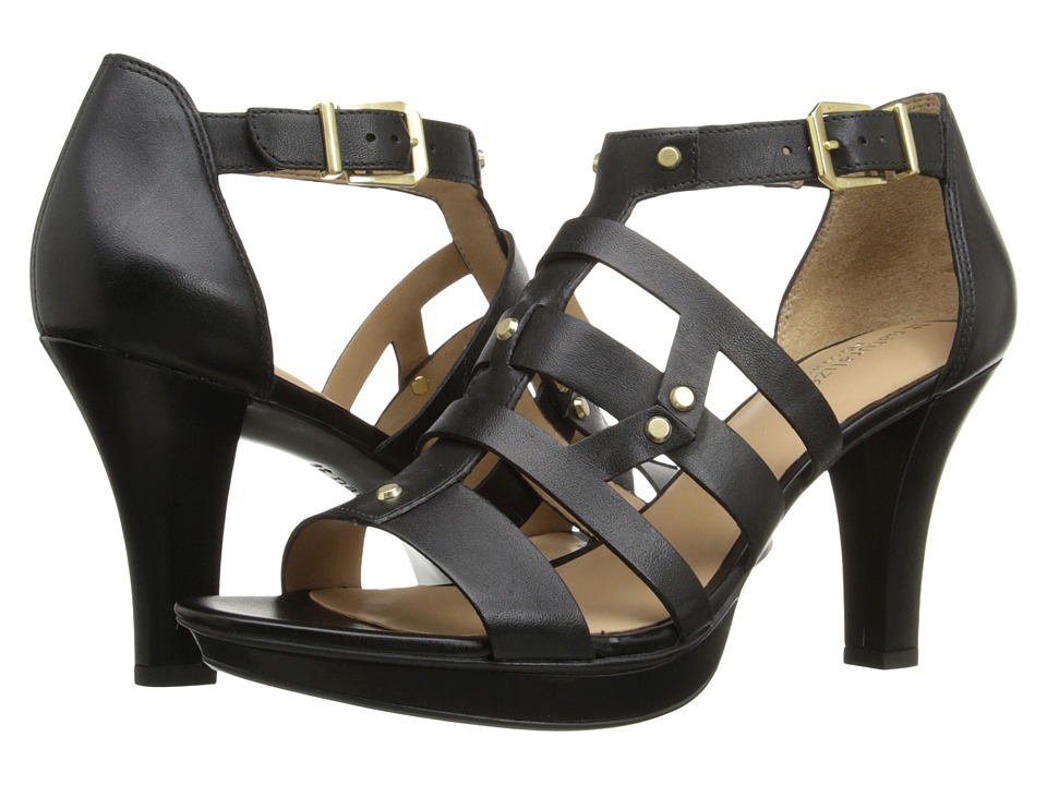 Naturalizer Derive (Black Leather) High Heels