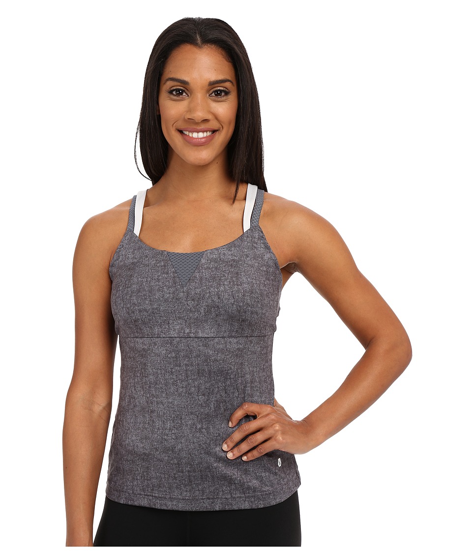 Spyder Lasyr Tank Top (Image Grey Washed Print/Cirrus/Punch) Women