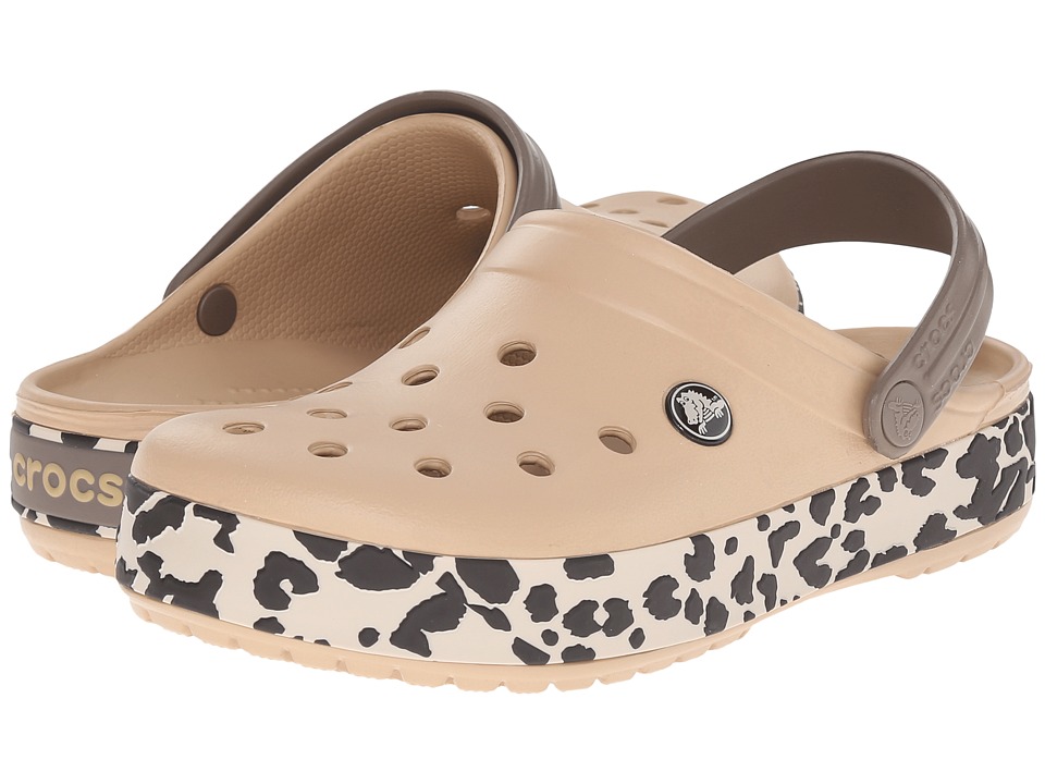 cow print crocs