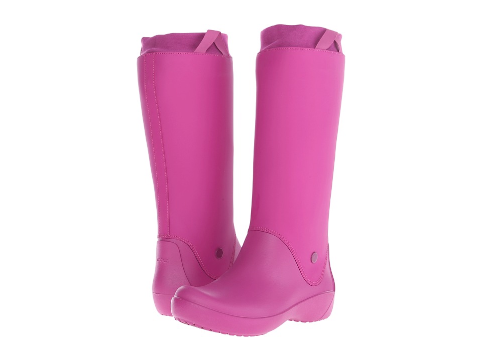 Crocs Rainfloe Boot (Berry) Women