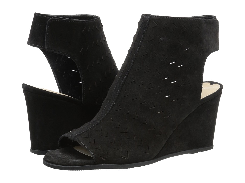 Via Spiga - Leatrice (Black Sport Suede Leather) Women