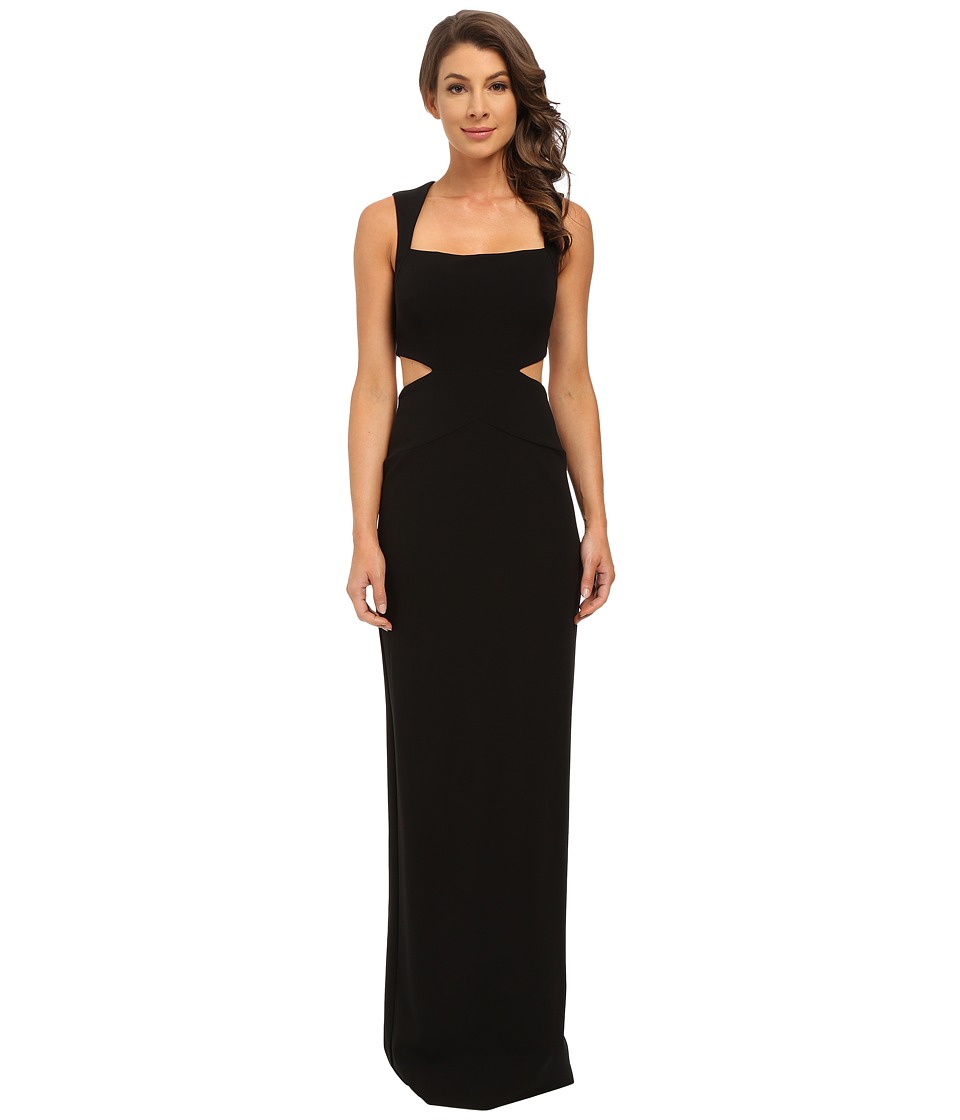 Nicole Miller - Queen of Felicity Cutout Gown (Black) Women