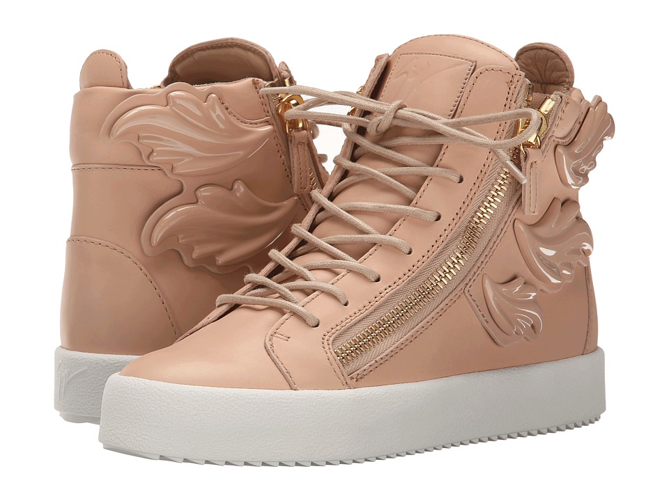 Giuseppe Zanotti Hi-Top Winged Sneaker (Birel Shell) Women