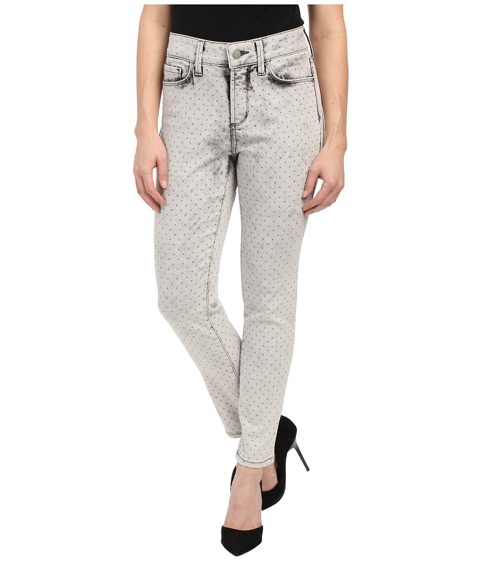 NYDJ Petite Petite Clarissa Ankle in Metal Polka Dot (Metal Polka Dot) Women