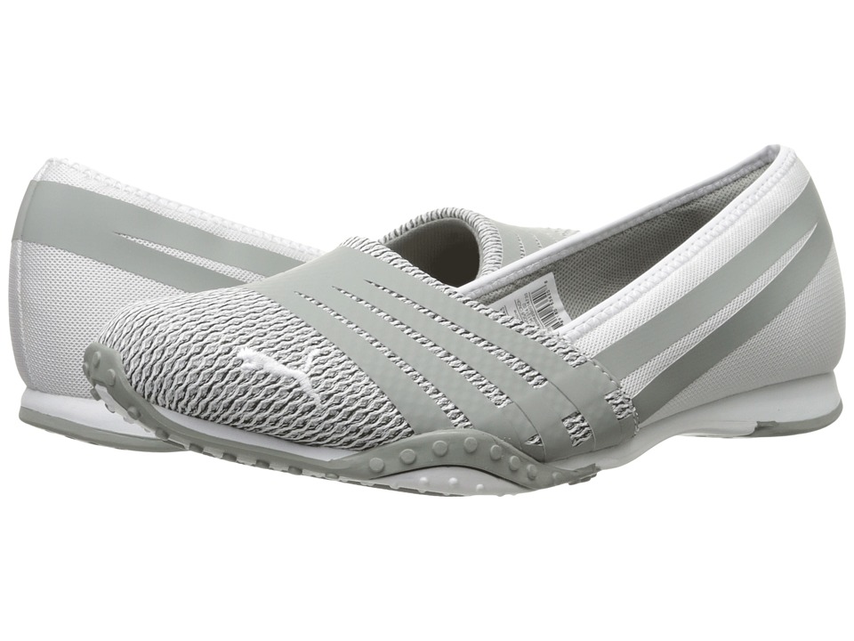 PUMA Asha Alt 2 Heather (White/Limestone Grey) Women