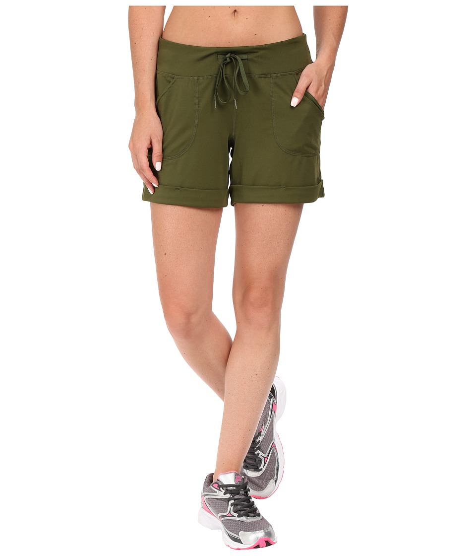 Fila Boardwalk Shorts (Spanish Olive) Women