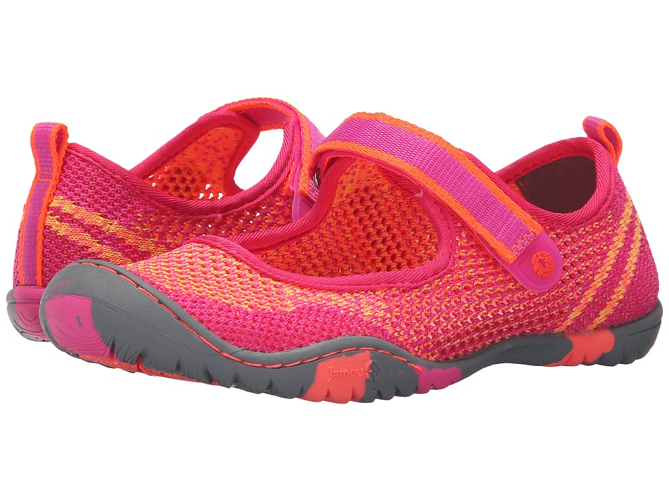 Jambu Kids - Sora (Toddler/Little Kid/Big Kid) (Fuchsia/Coral) Girls Shoes