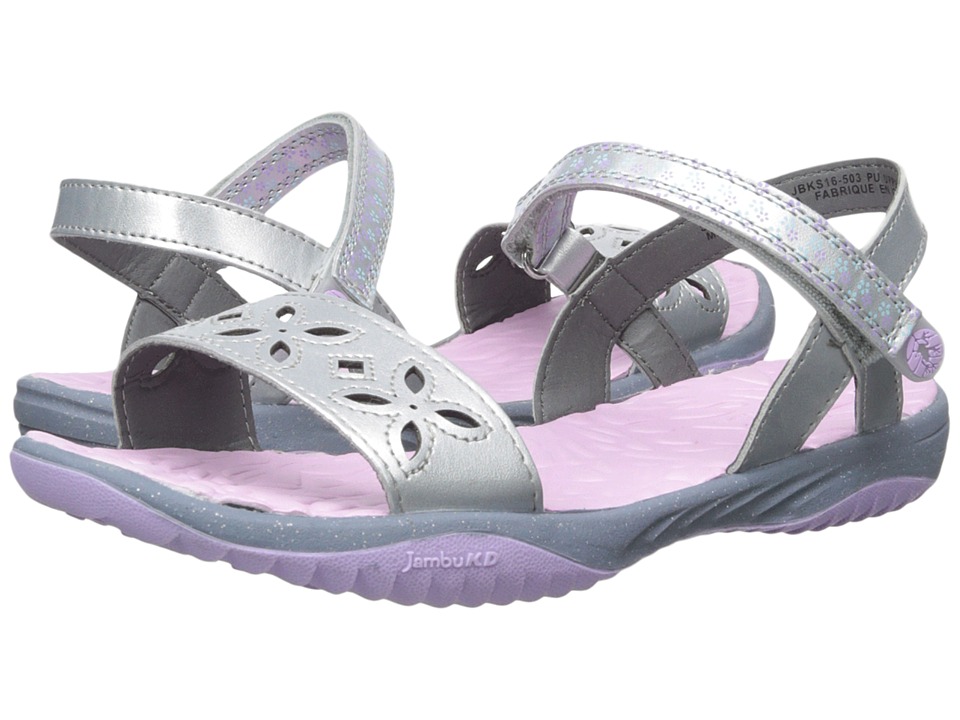Jambu Kids - Ilia (Toddler/Little Kid/Big Kid) (Silver) Girls Shoes