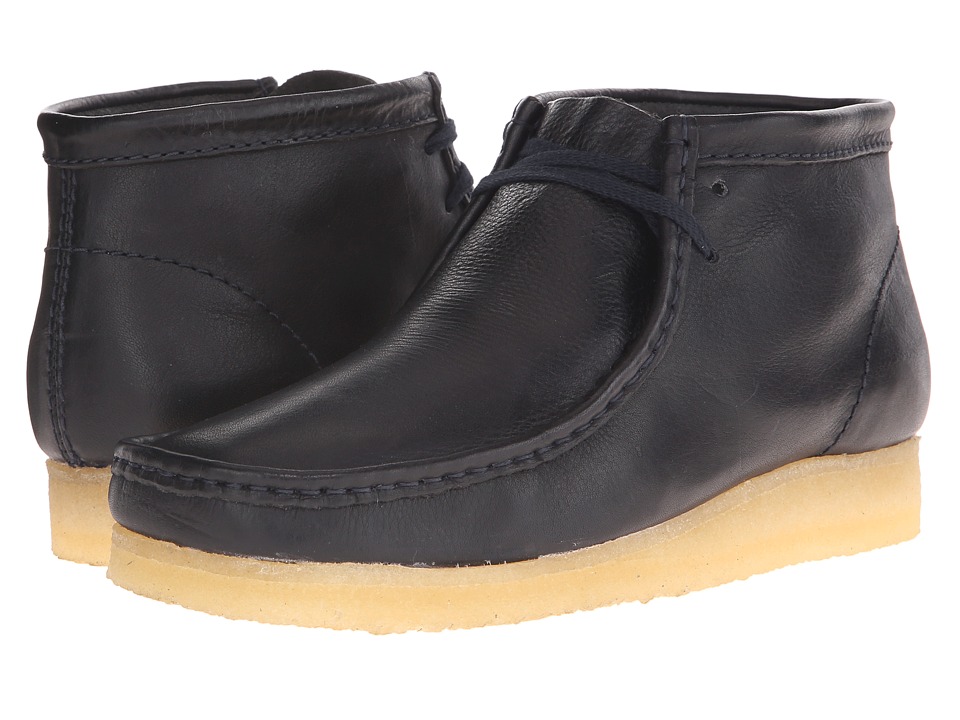 Clarks - Wallabee Boot (Navy) Men