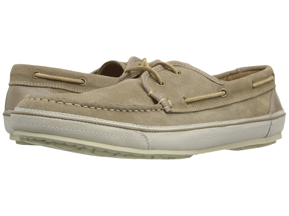 John Varvatos Redding Boat Shoe (Desert Sand) Men
